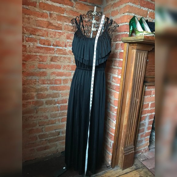 70's style Jersey Dress - Picture 2 of 3